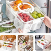 Acrylic 4 Grid Storage Box