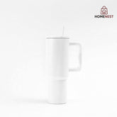 40OZ INSULATED STAINLESS STEEL TUMBLER - WHITE