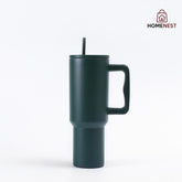 40OZ INSULATED STAINLESS STEEL TUMBLER - DARK GREEN