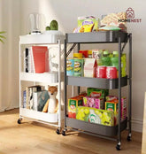 3 Tier Fold Away Trolley Imported