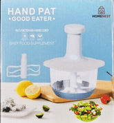 Push chopper with beater