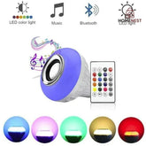 LED MUSIC LIGHT BULB WITH BLUETOOTH SPEAKER