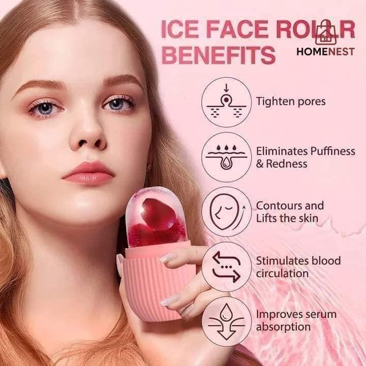 Silicone Face Ice Roller