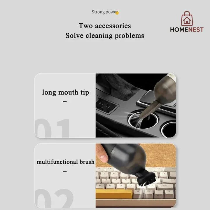 Wireless Mini Vaccum Cleaner