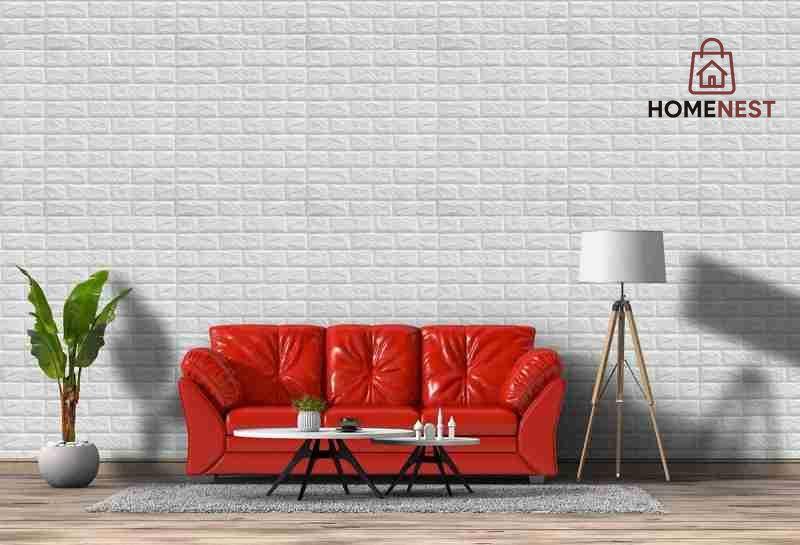 3D Brick Wall Sheets (Pack of 4)