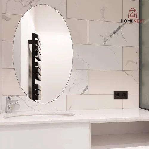 Oval Shape Mirror Wall Sticker