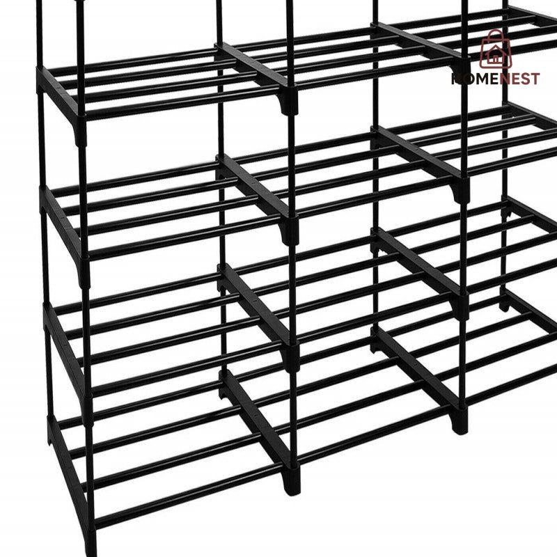 Double Row Shoe Rack