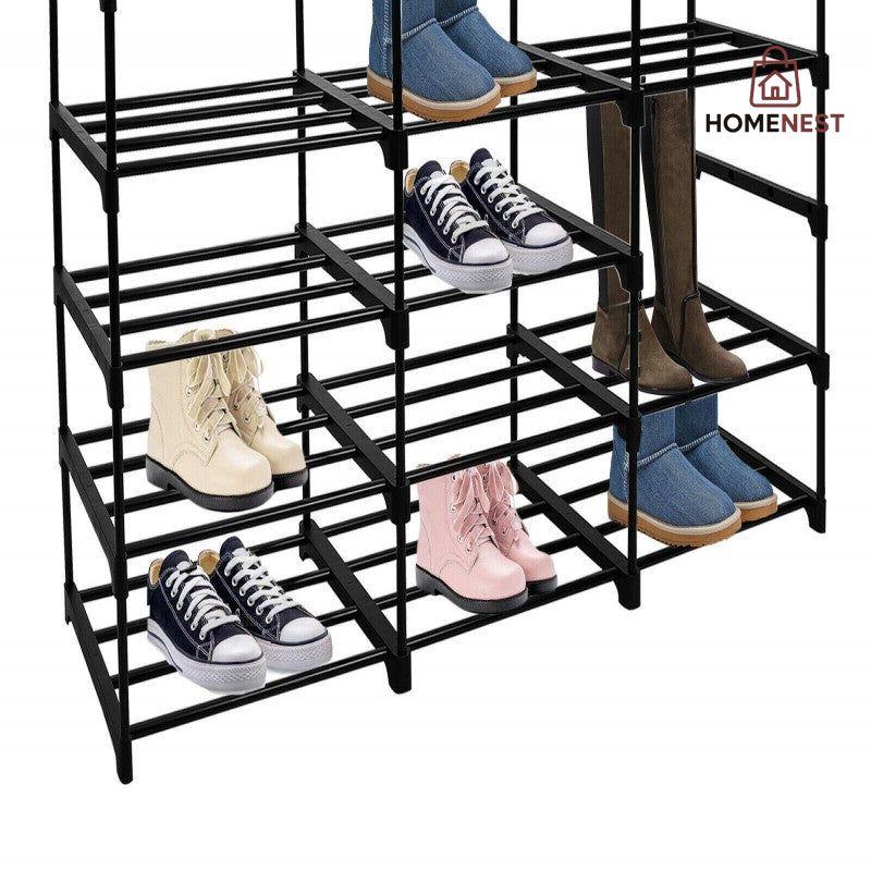 Double Row Shoe Rack
