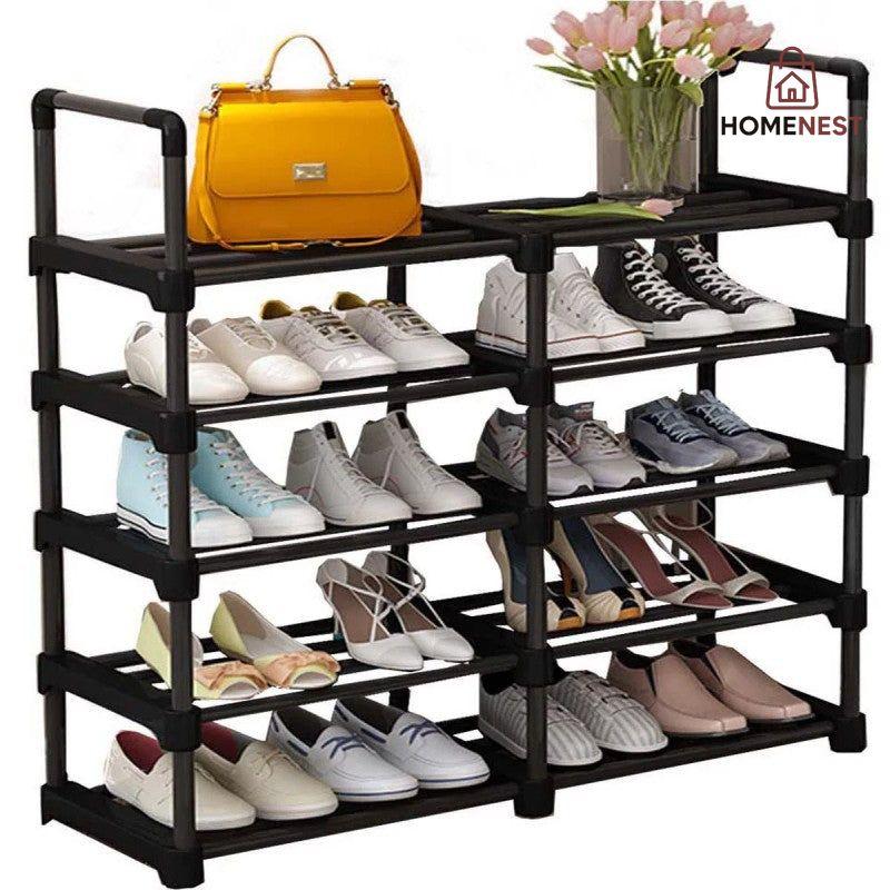 Double Row Shoe Rack