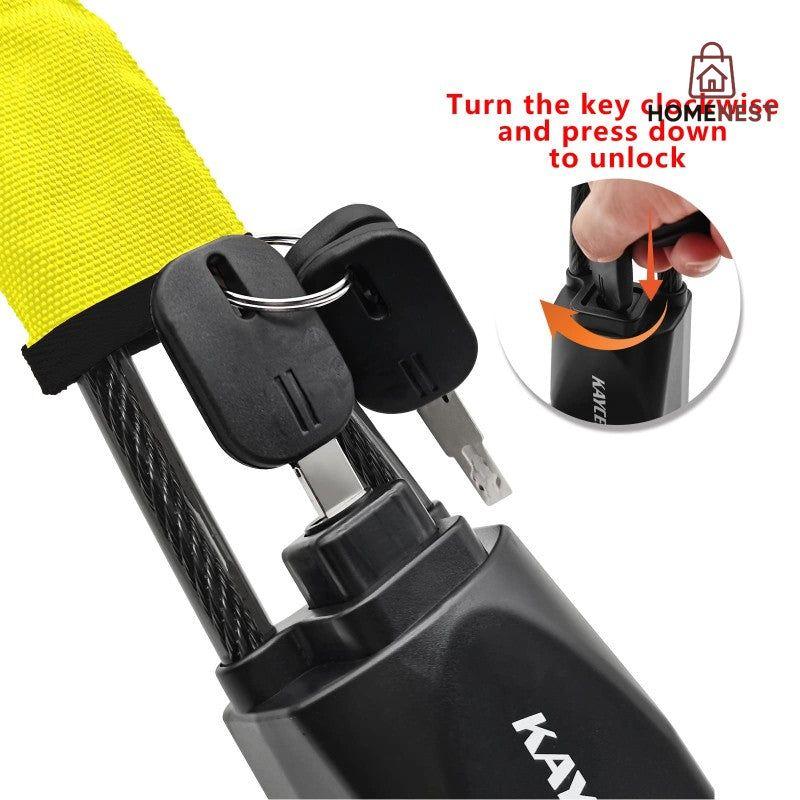 Anti-Theft  Steering Wheel Lock Seat Belt