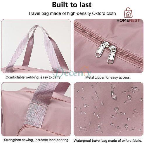 Waterproof Expandable Travel Bag ( RANDOM COLOR )