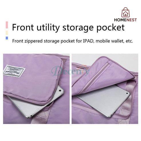 Waterproof Expandable Travel Bag ( RANDOM COLOR )