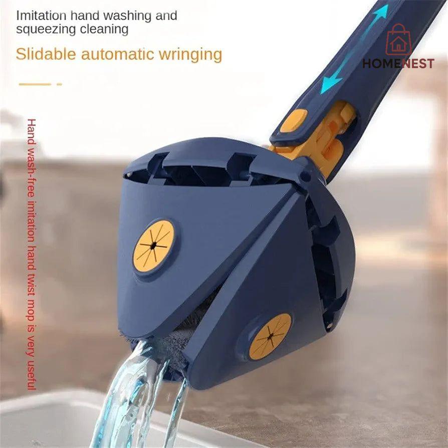 4 in 1 Triangle Mop 360 Adjustable For Cleaning Doors - Ratable - Adjustable - Mop - Brooms - Pocha - Pocha for house