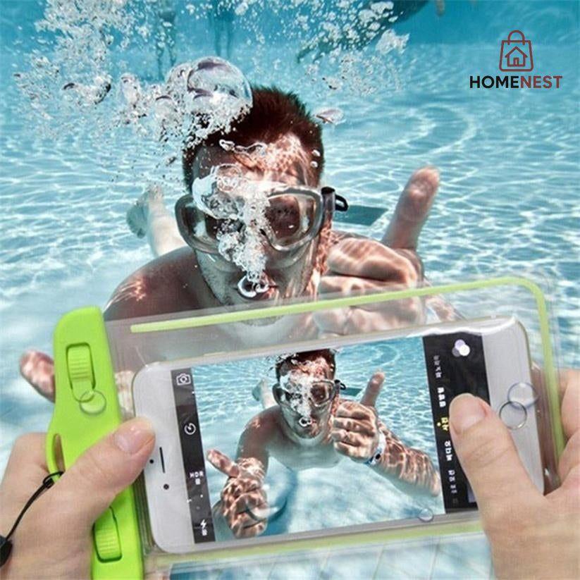 Waterproof phone case for swimming | underwater pvc bag for phone