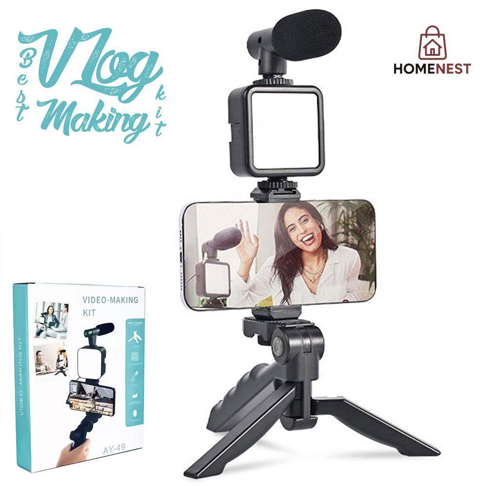 All in one Vlogging Video Making Kit-Azadi Sale