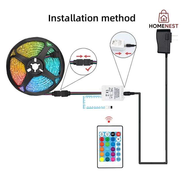 RGB Strip Lights, 2835 SMD