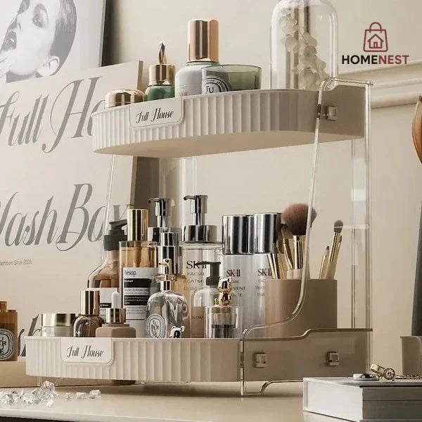 Desktop 2Layer Cosmetic Storage Rack