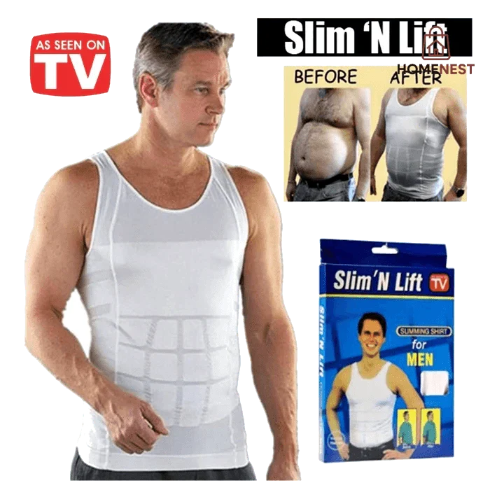 Slimming Lifting Belt Shirt for Men