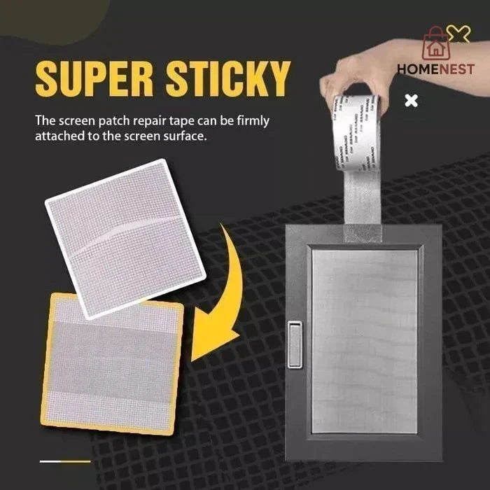 Window Net Screen Repair Roll- Fix broken Mesh Windows