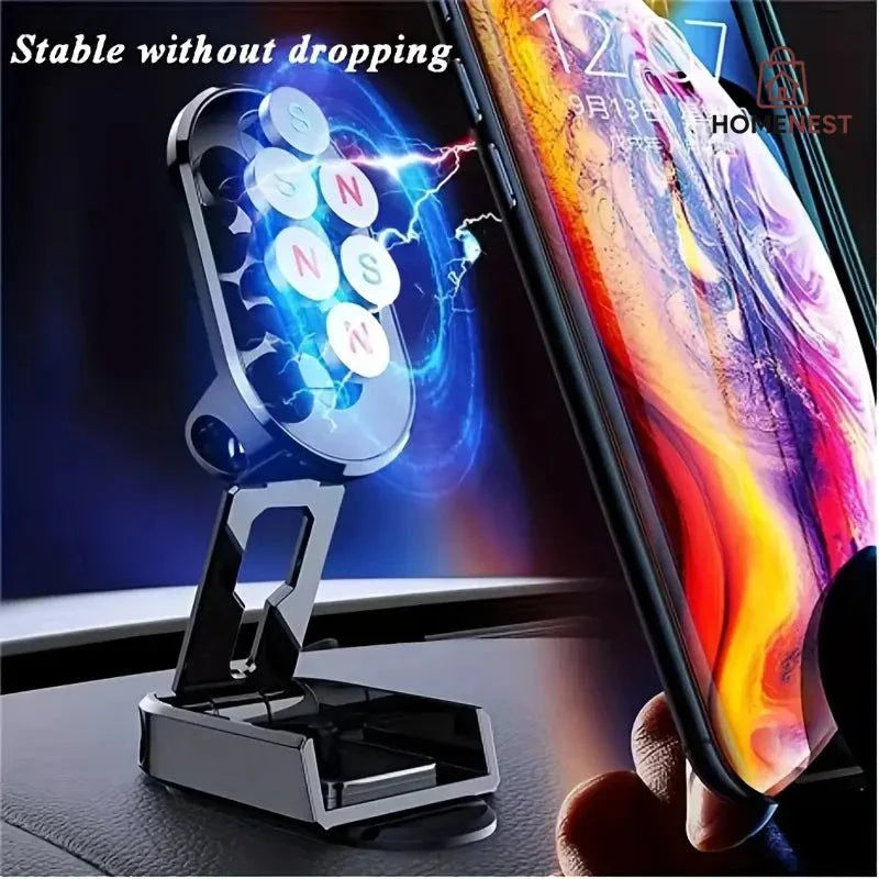 360-Degree Rotating Magnetic Stand for Phones