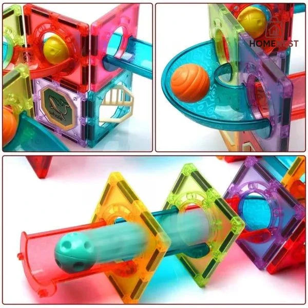 DIY Creative Magnetic Building Blocks – 72 Pieces
