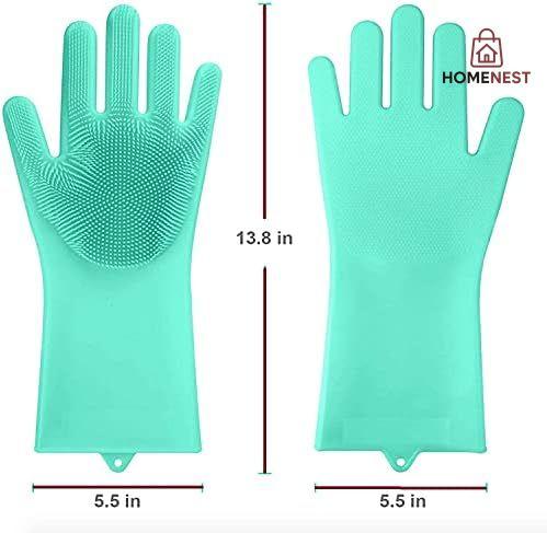 Silicone Washing Gloves