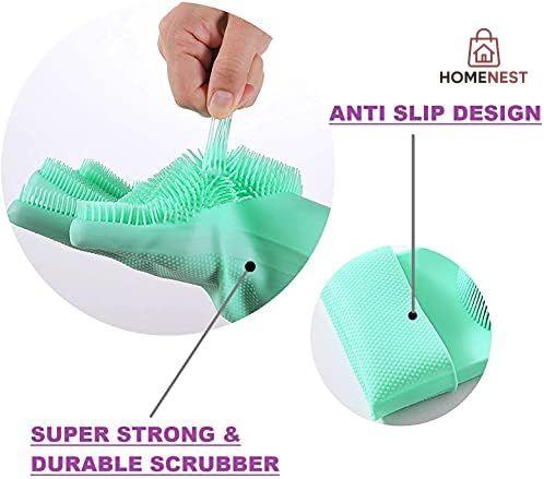Silicone Washing Gloves