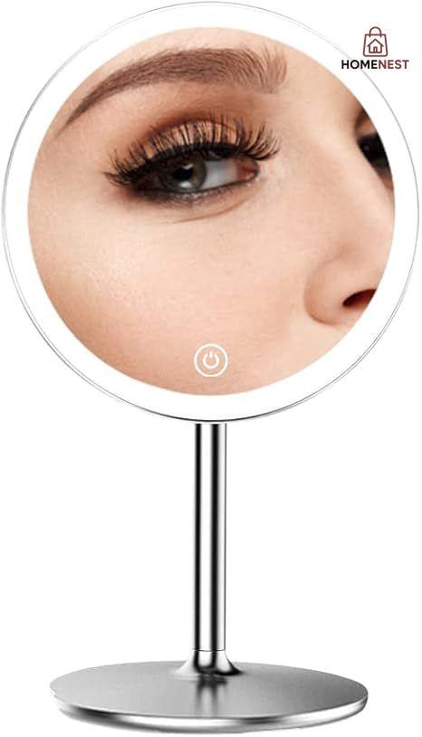 Makeup Mirror With Sensor Led Light