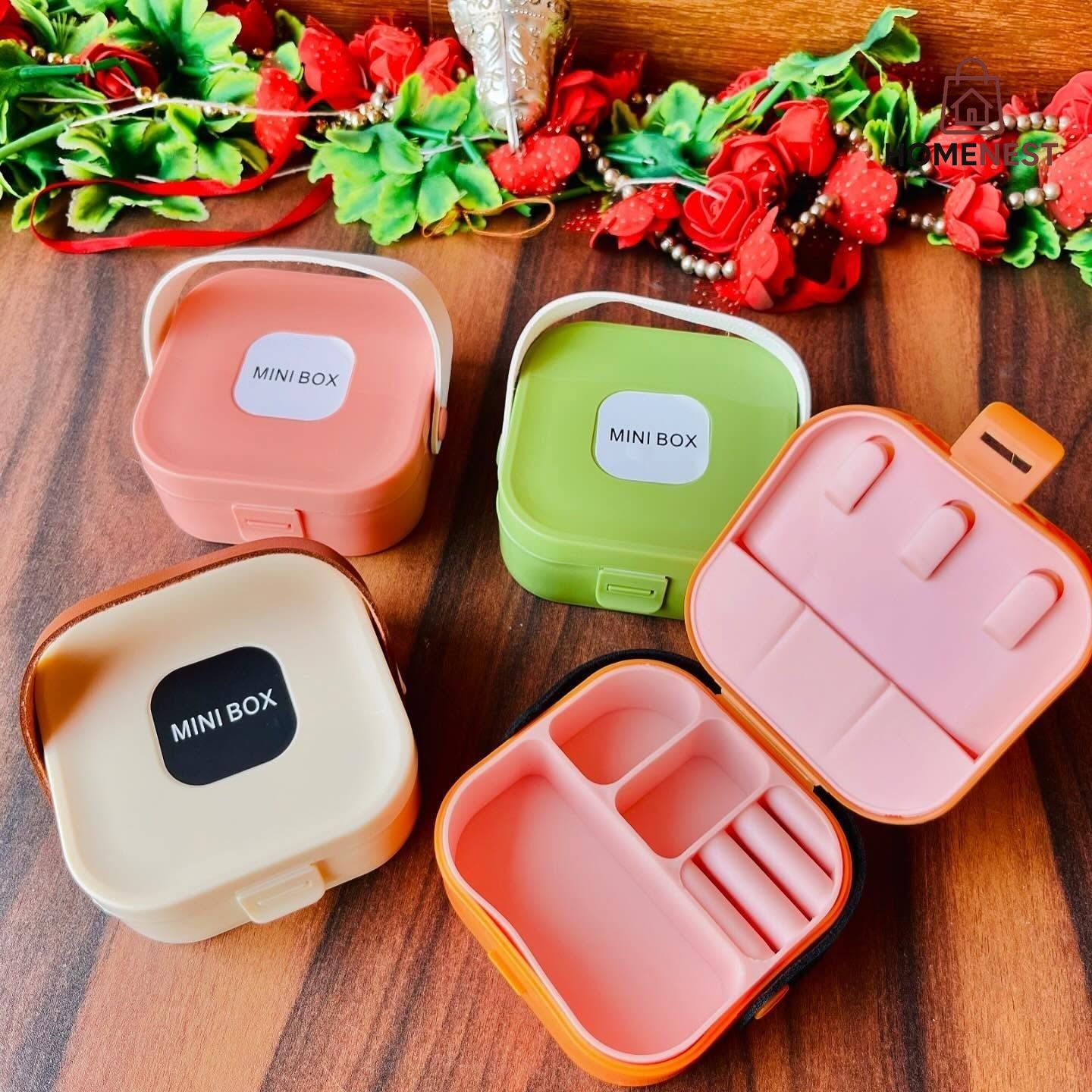 Multi Functional Portable Jewelry Storage Box