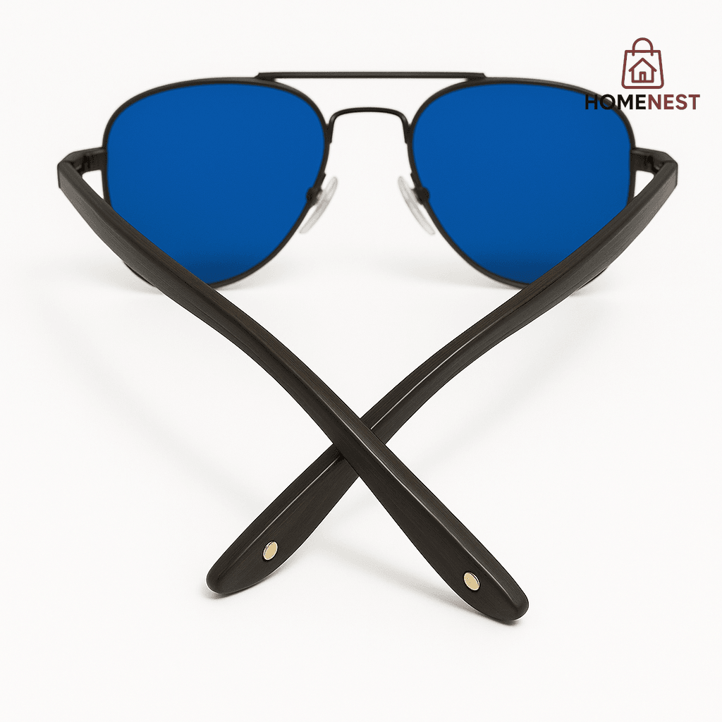 Black & Blue  Frame Sunglasses