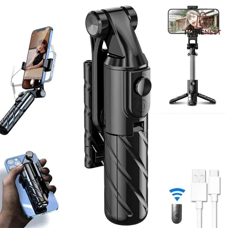 4 in 1 Tripod Selfie Stick With Remote Control