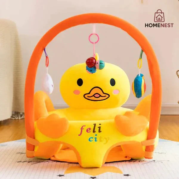 Cute Cartoon Animal Baby Sofa Cradle Support Seat Cover Toddlers