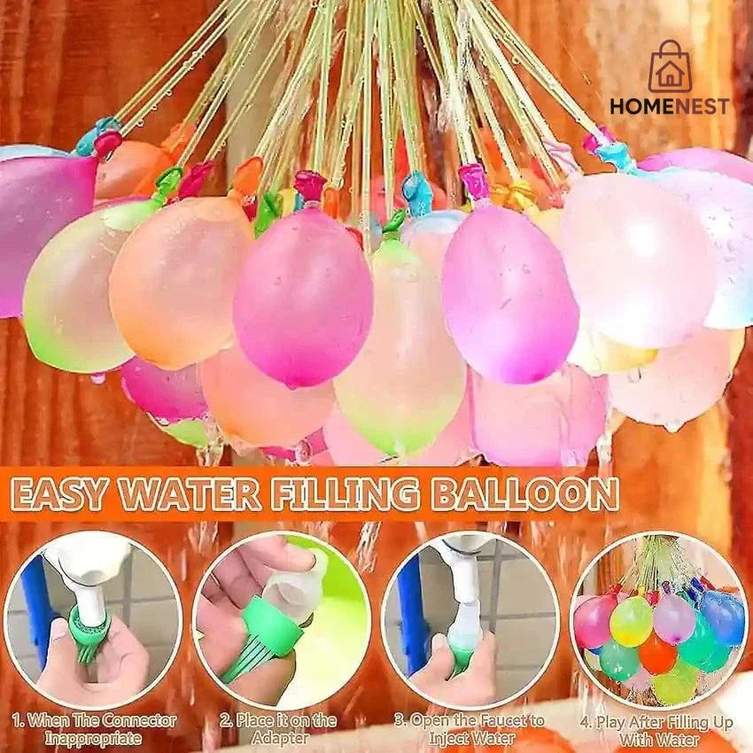 Fill & Tie Magic Water Balloons - Pack Of 111