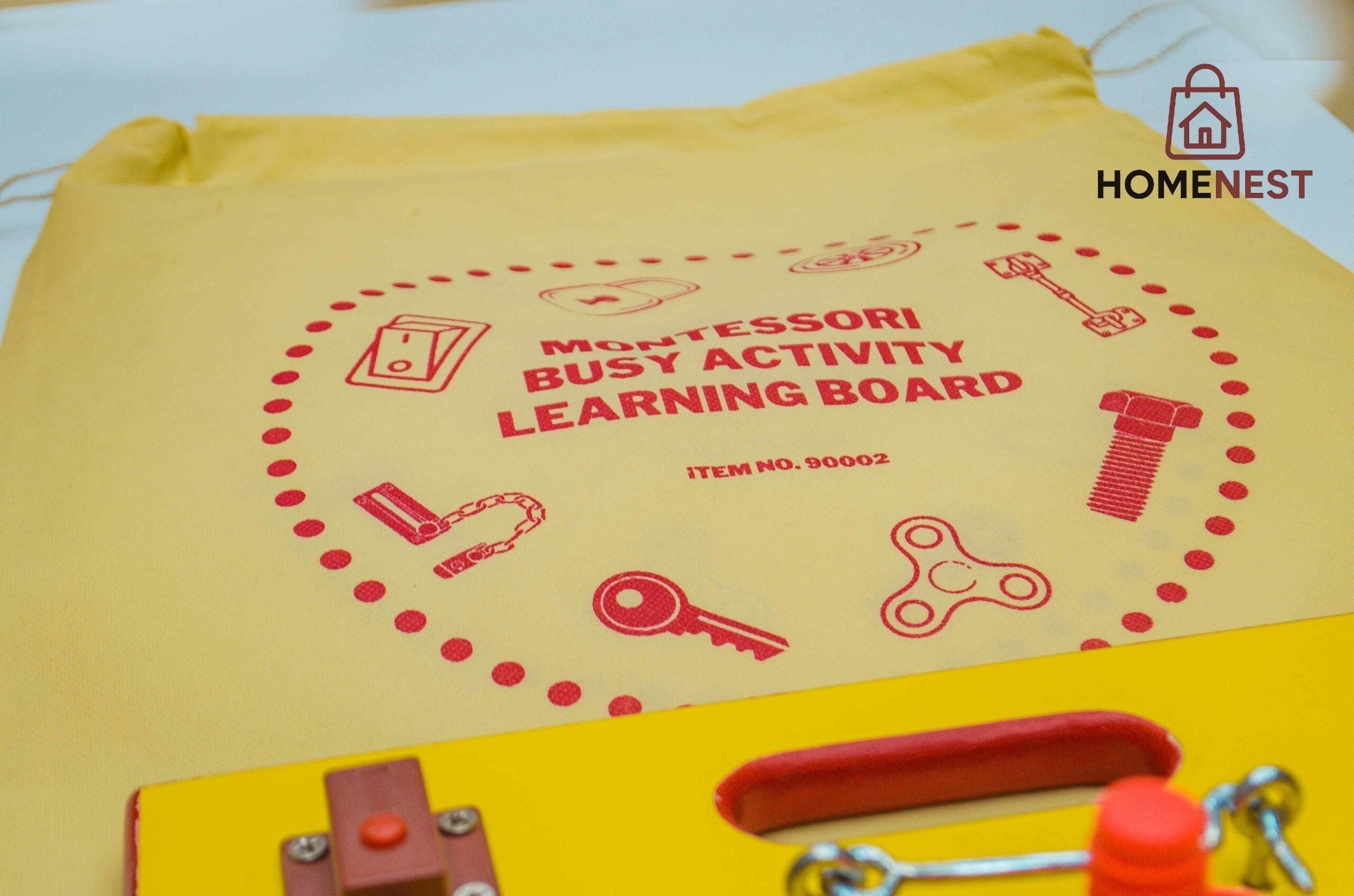 Wooden Montessori Busy Activity Learning Board