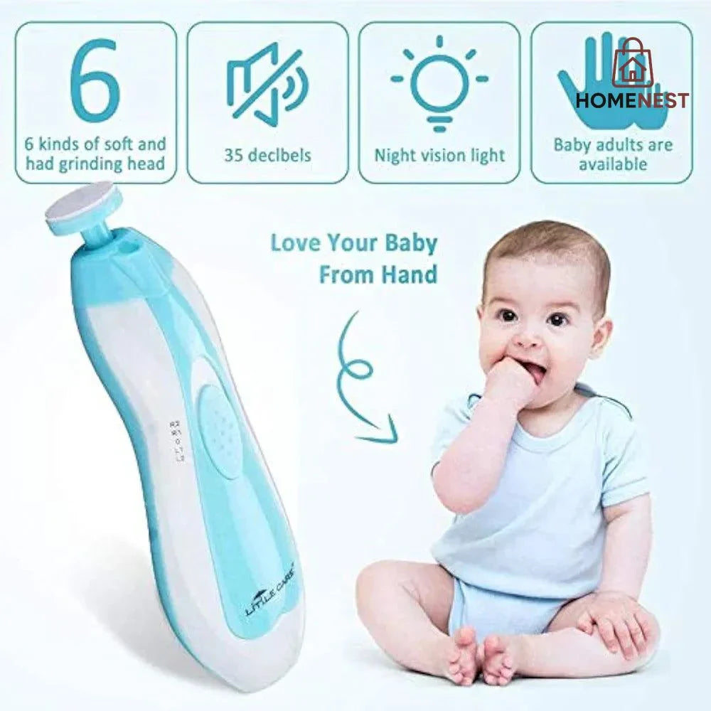 Baby Nail Clippers Safe Electric Trimmer
