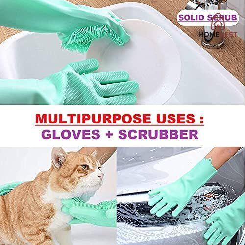 Silicone Washing Gloves