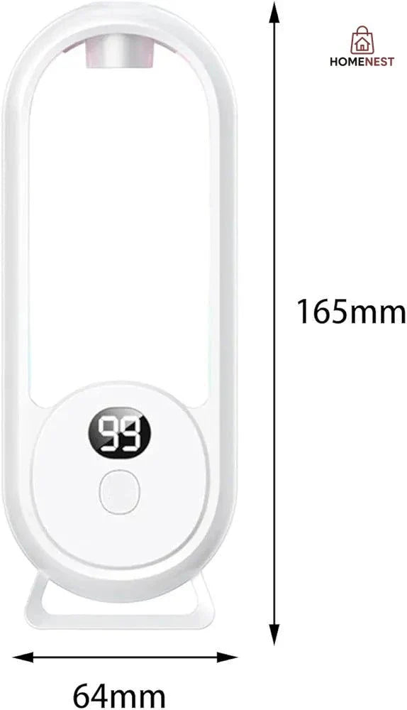 Wall Mounted Essential Oil Diffuser Rechargeable Timed Spray Digital Display Air Freshener