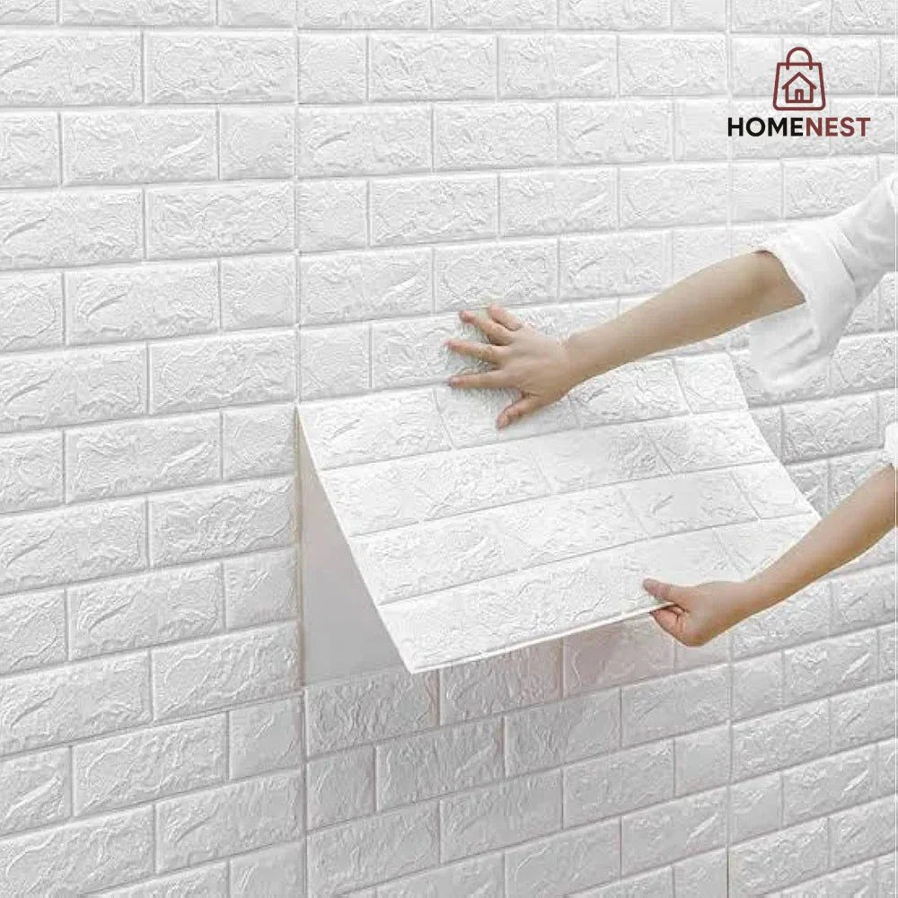 3D Brick Wall Sheets (Pack of 4)