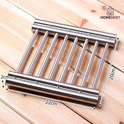 Stainless Steel Trivet Coaster Hot Pot Placement for Home Kitchen Dining Table