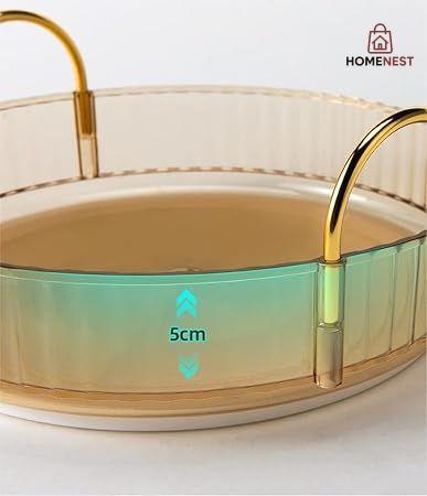3Layer Rotating Cosmetic Organizer Rack