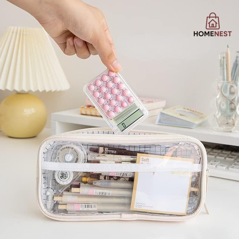 Mini Transparent Pocket Calculator (Pack of 2)