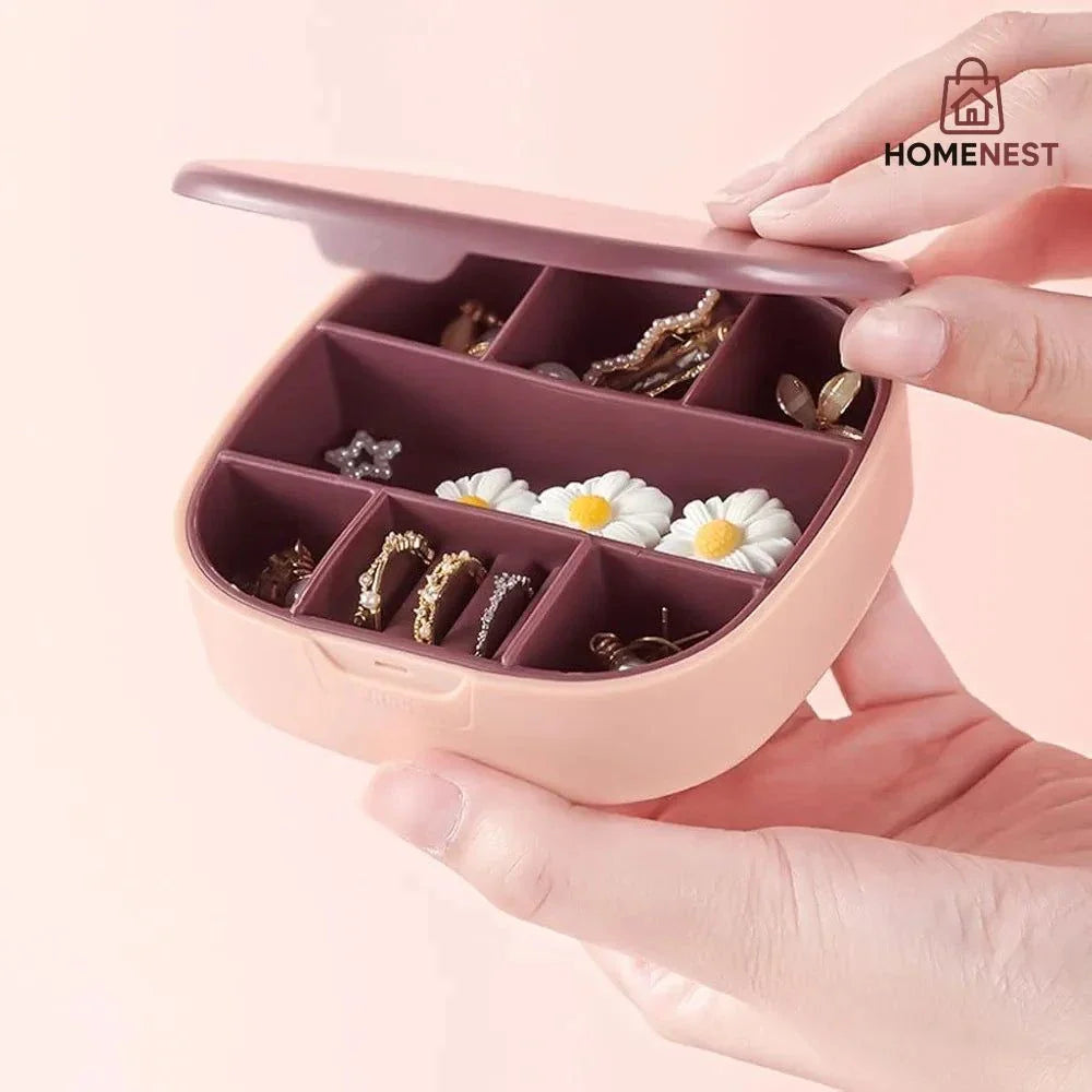✨ Stylish Portable Jewelry Organizer