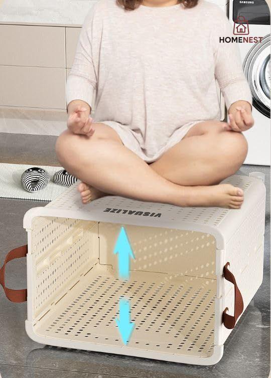 Foldable Laundry Trolly