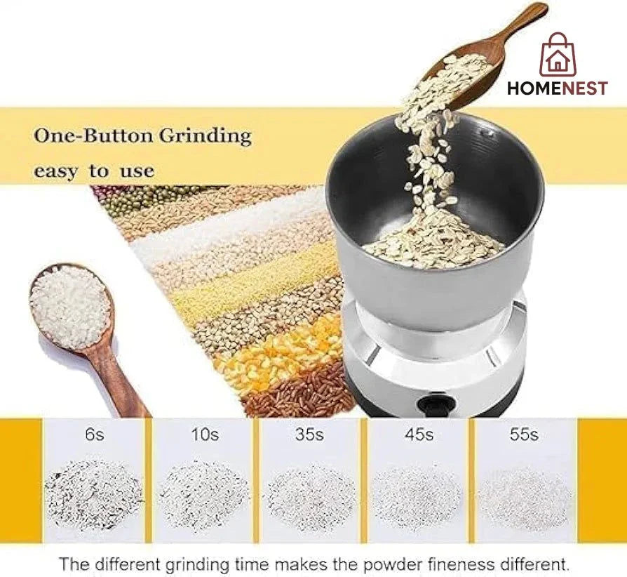 NIMA Electric Grinder Stainless Steel Coffee