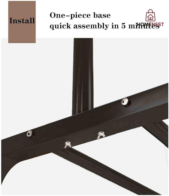 Metal Multi Purpose Clothes Hanger Rack  & Garments Rack  Load Bearning 50kg