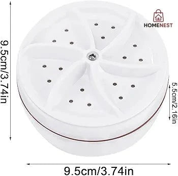 Mini Portable Ultrasonic Washing Machine