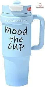 850ml New Big Mac Ice Bomber Cup Sporty Style Straw Stainless Steel Coffee Cup Thermos Mug