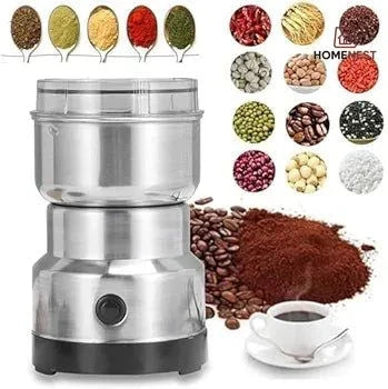 NIMA Electric Grinder Stainless Steel Coffee