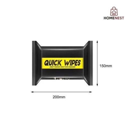 Instant Shoe Cleaning Wipes - 50 Wipes/Pack
