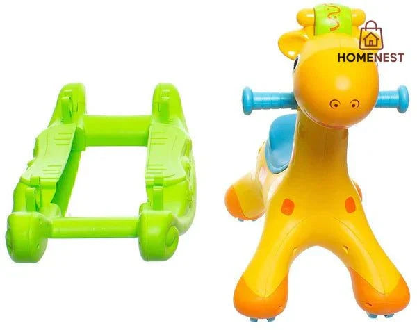 2 in 1 Rocking and Riding Giraffe